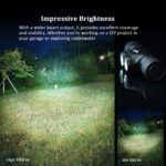 bright high lumens AULITE diving headlamp USB C rechargeable IP68 waterproof underwater torch